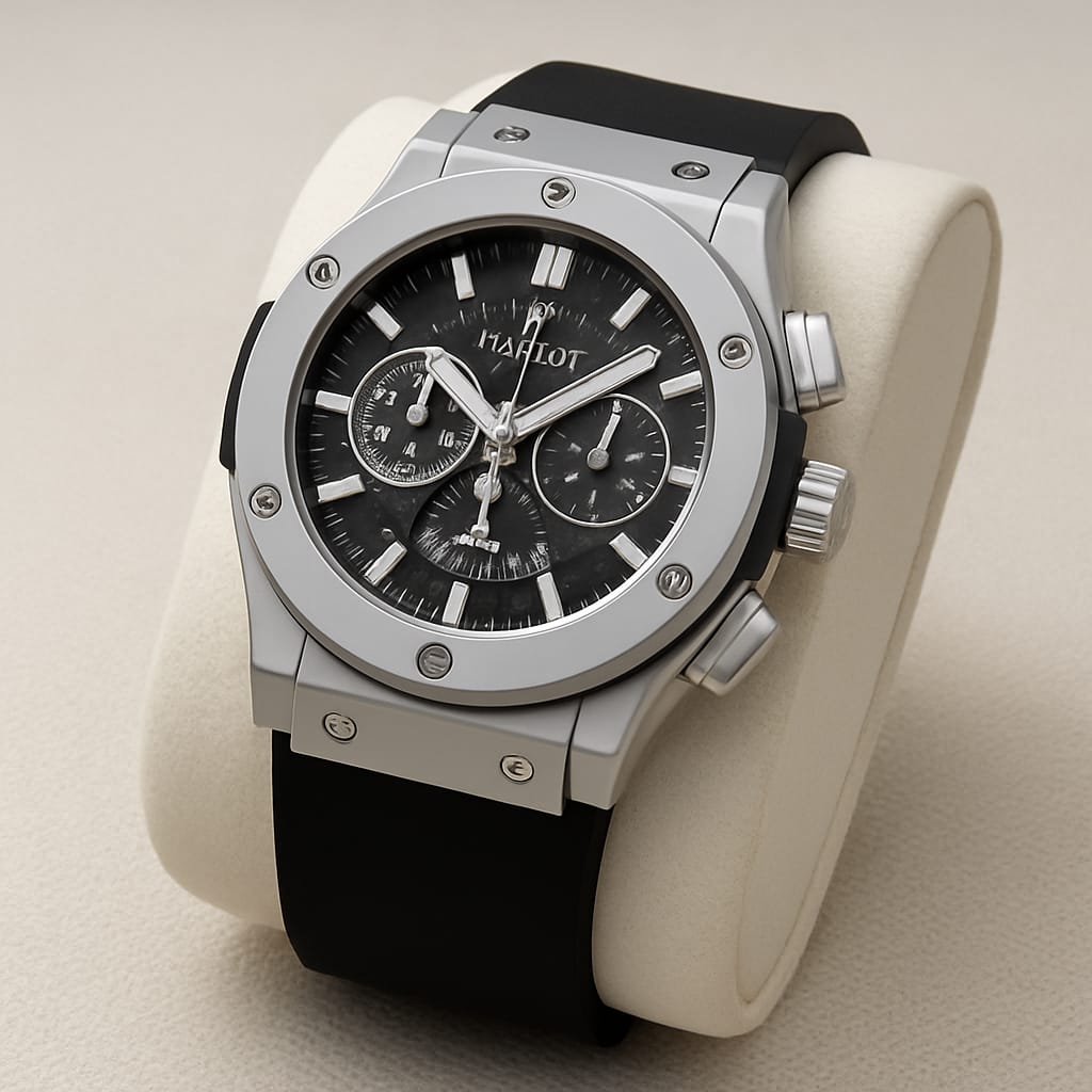 HUBLOT BLACK x SILVER