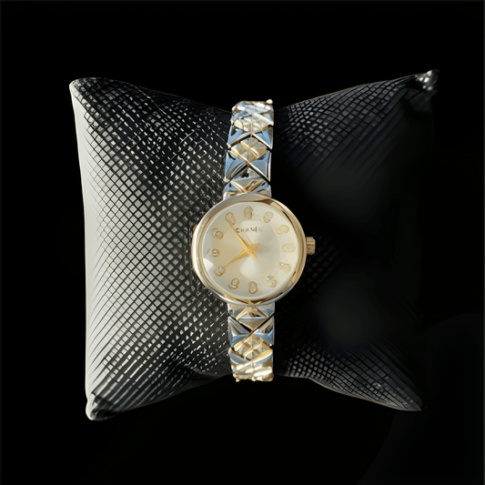 CHANEL GRAY X GOLD